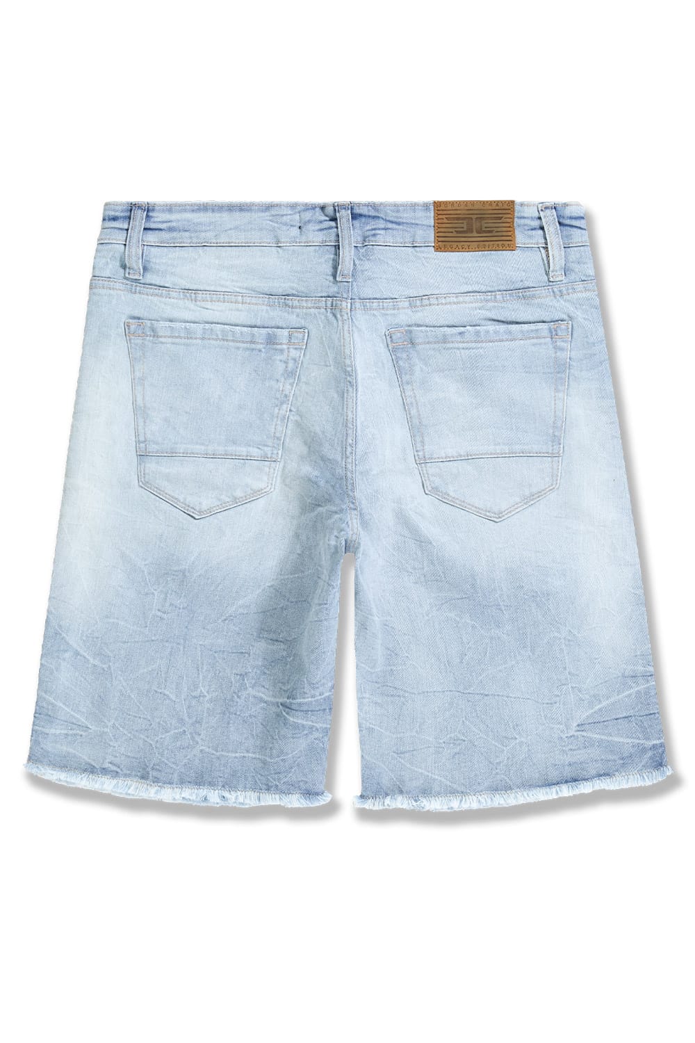Big Men's Lagoon Denim Shorts - Image 2