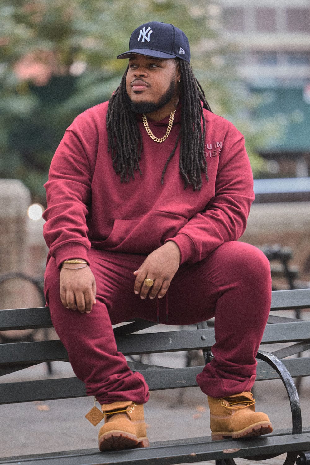 Big Men's Uptown Stacked Sweatpants - Image 3