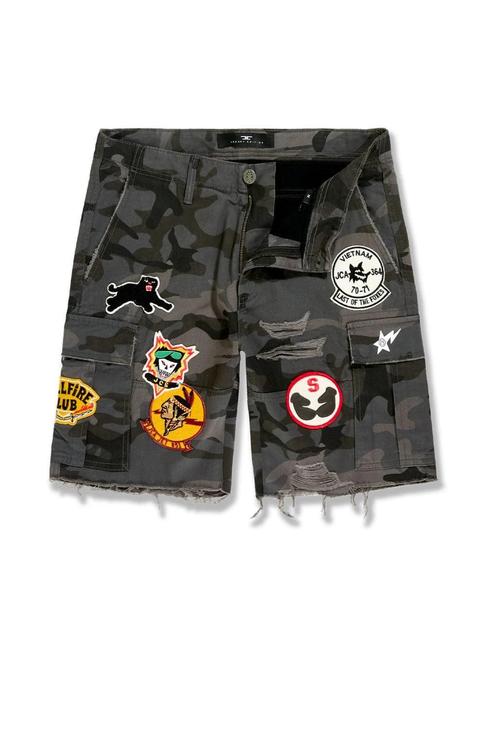 Big Men's War Angel Camo Cargo Short 3 Pack - Image 6