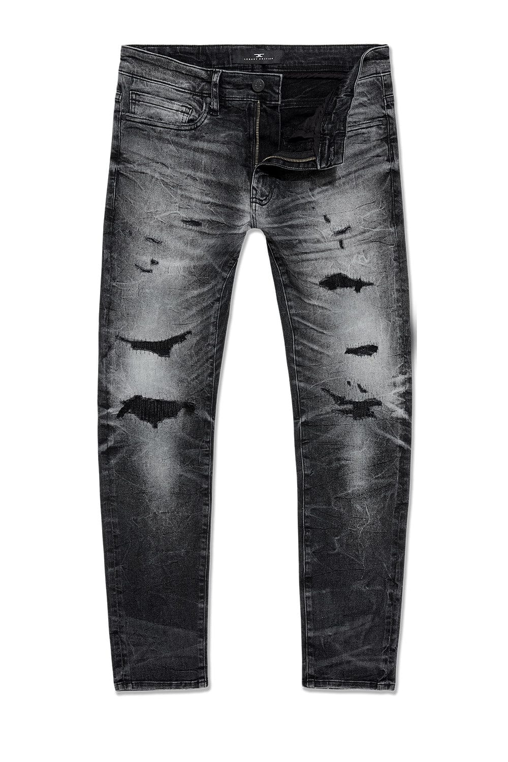 Straight Fit - Alexander Denim (Black Shadow) - Collins Collection - Image 2