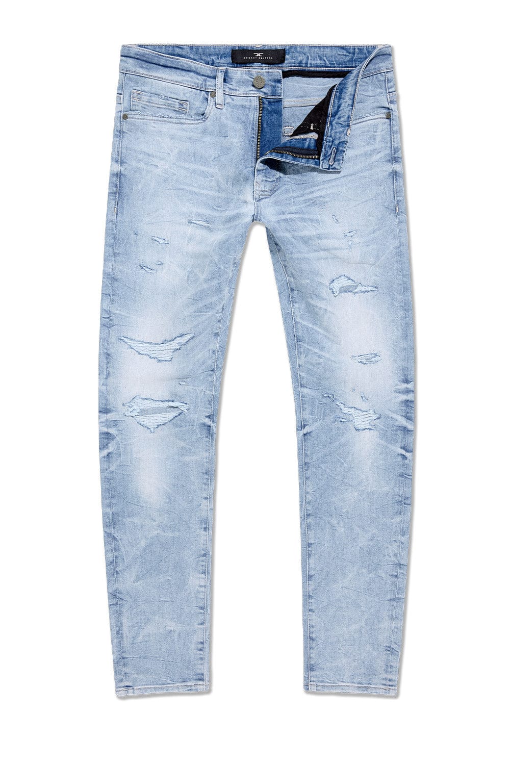 Straight Fit - Alexander Denim (Lightning Blue) - Collins Collection - Image 2