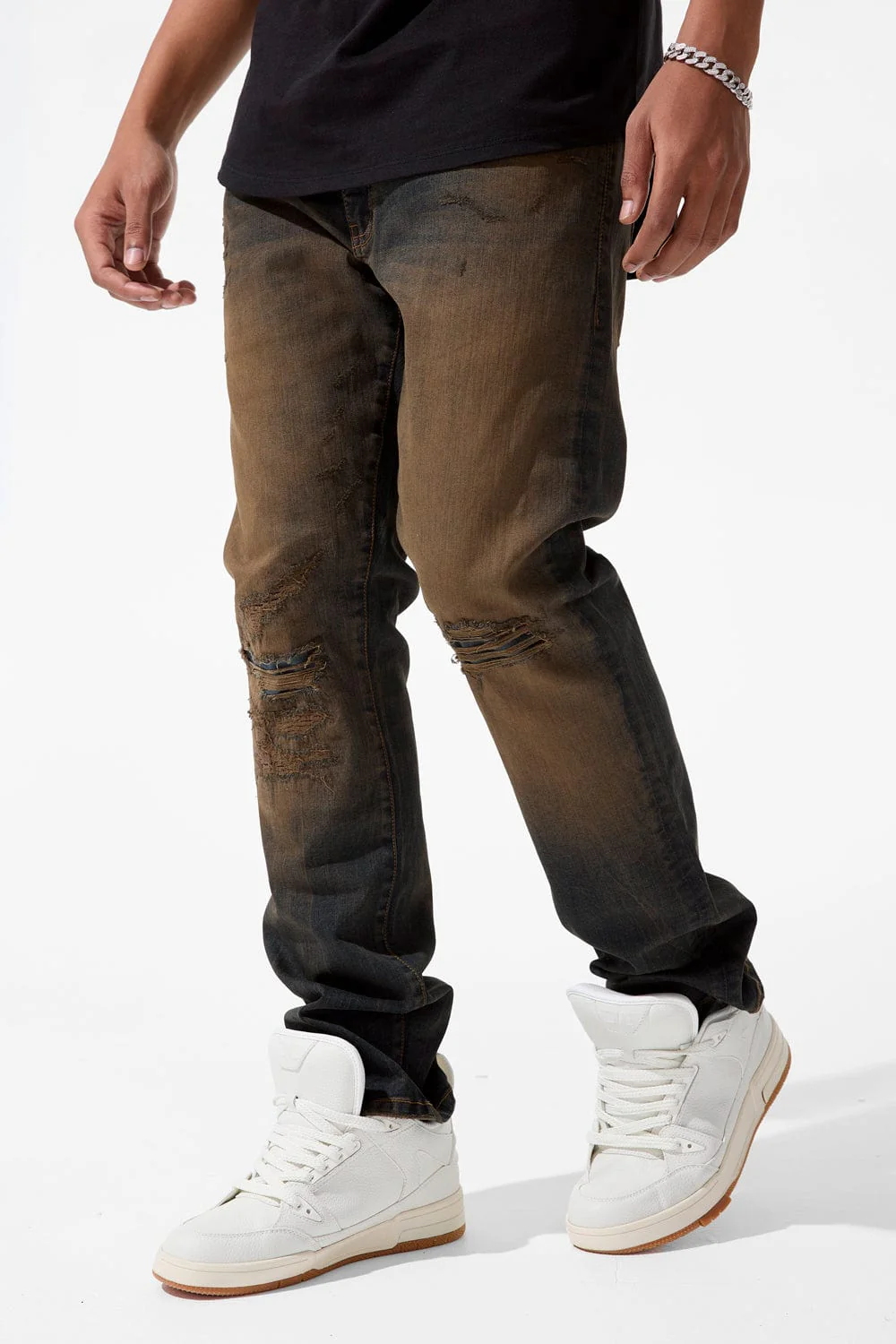 Straight Fit - Dune Denim (Dark Vintage) - Collins Collection