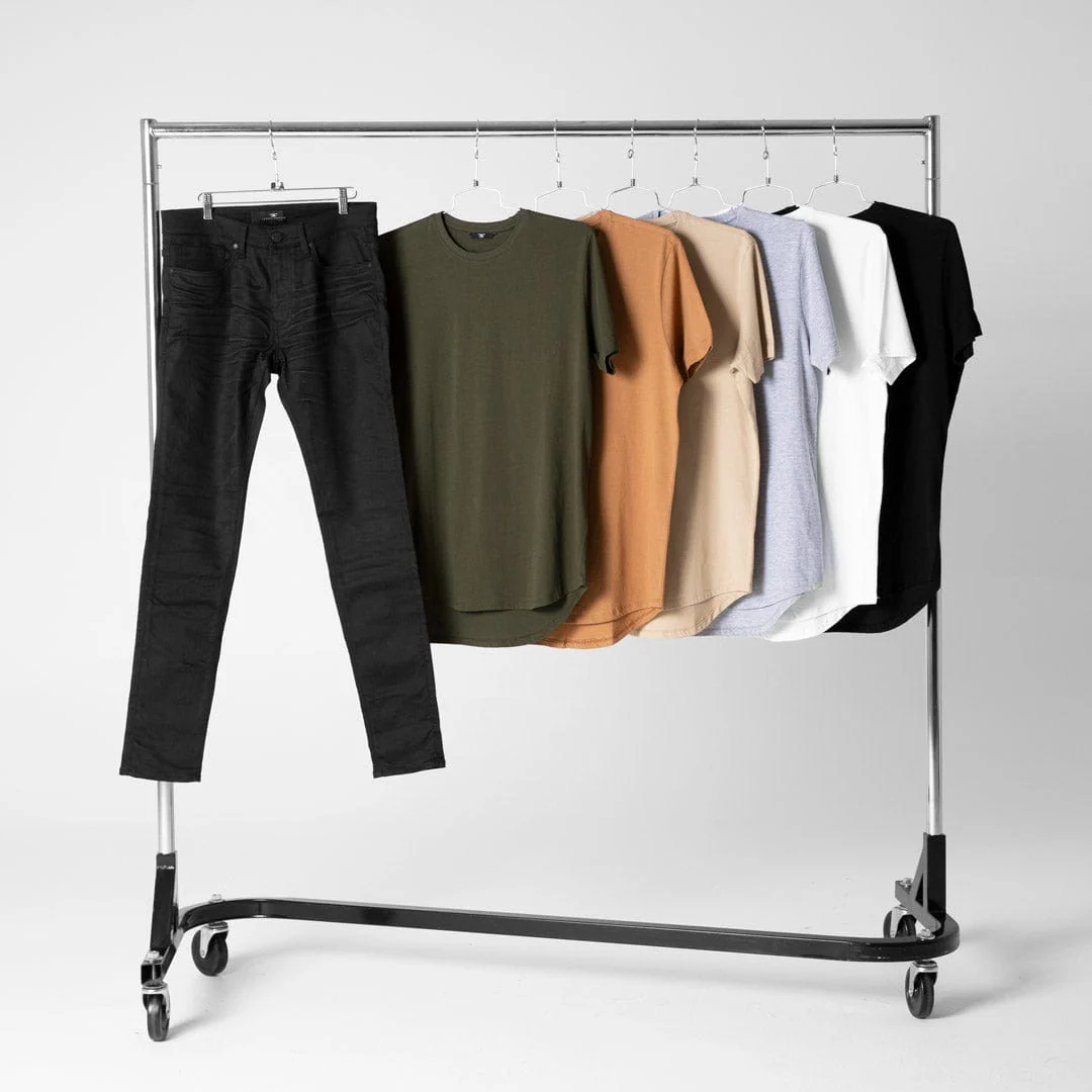 SCALLOP T-SHIRT 6 PACK & DENIM (MULTI)
