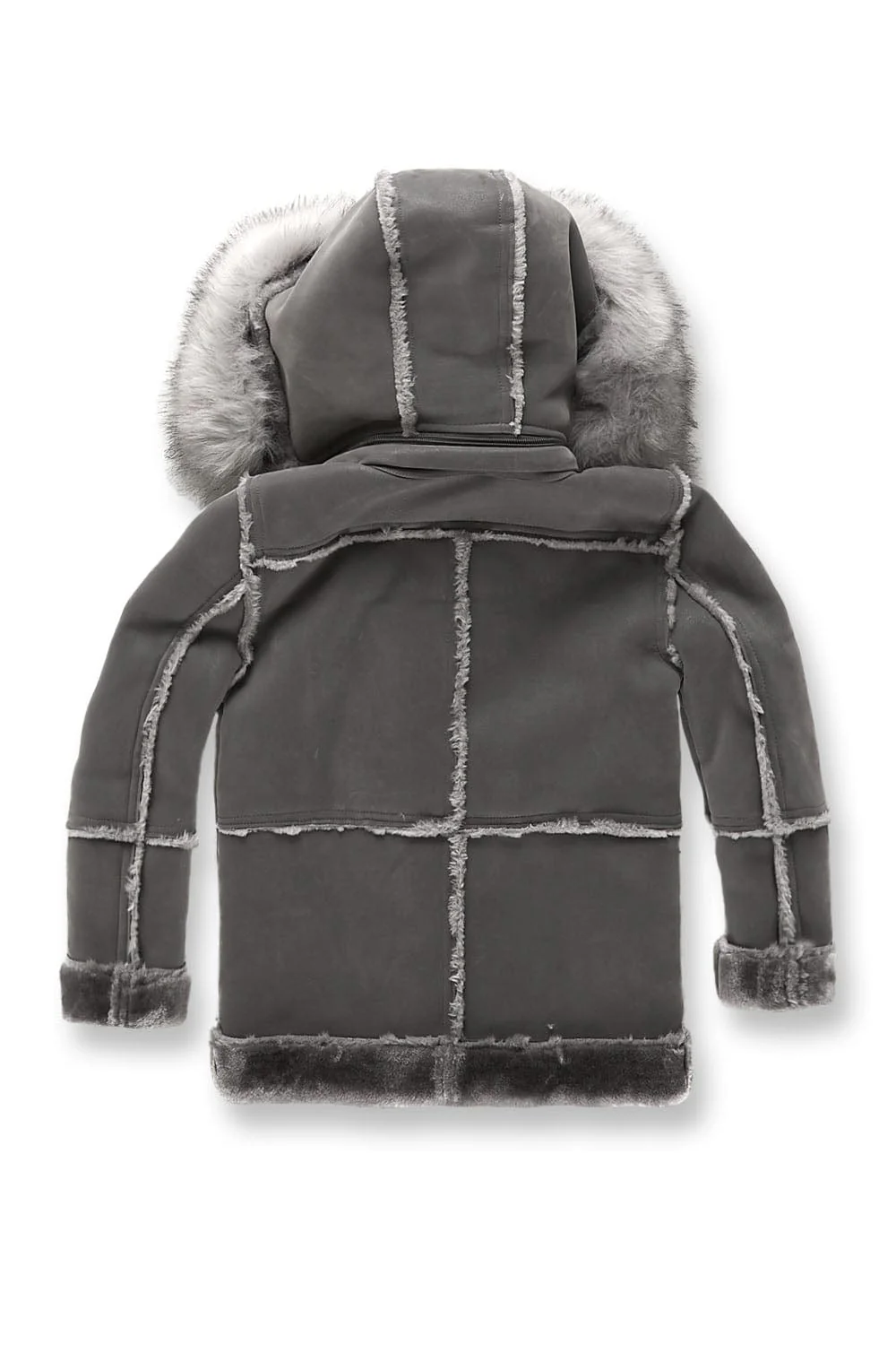 Kids Denali Shearling Jacket (Charcoal) - Image 3