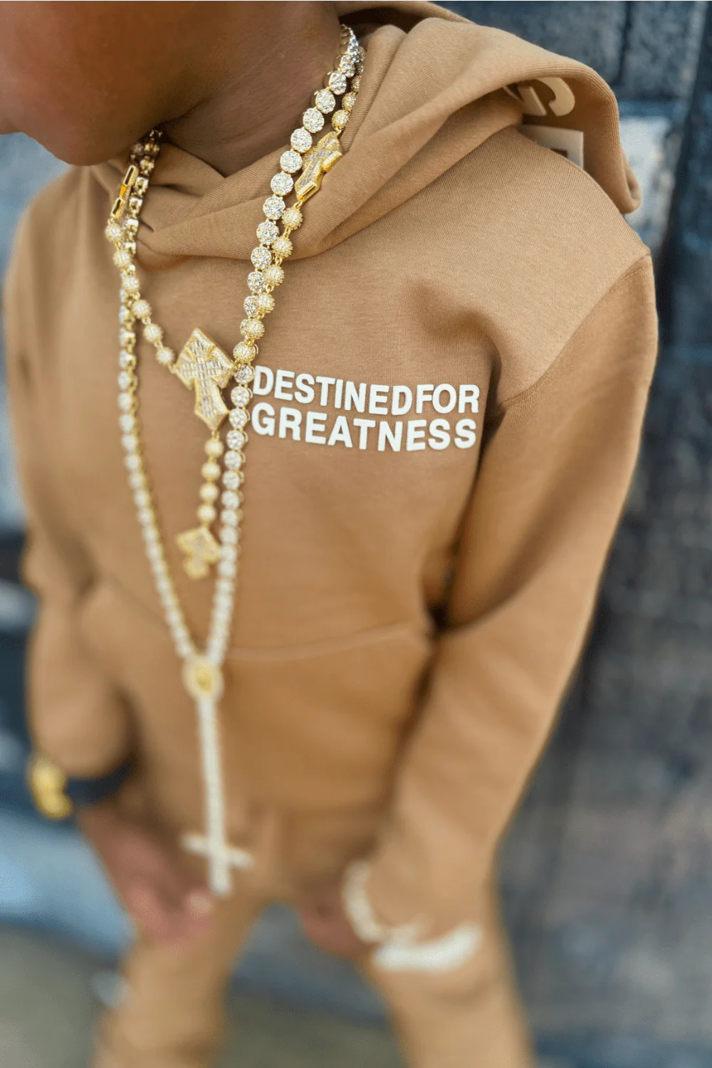 Kids Destined For Greatness Stacked Sweatpants - Image 41