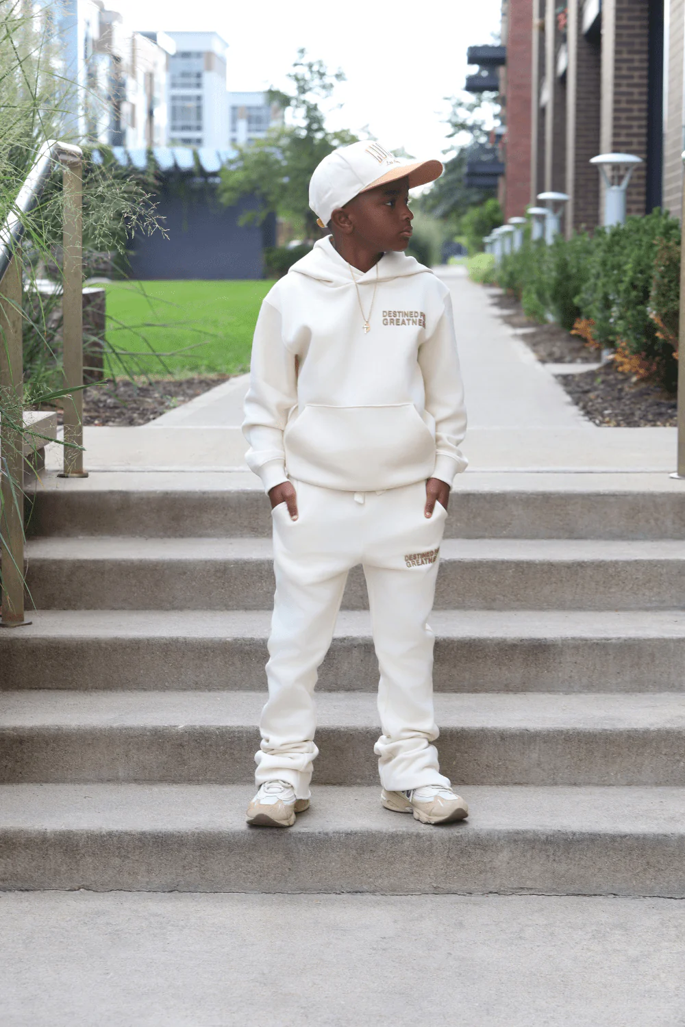 Kids Destined For Greatness Stacked Sweatpants - Image 6