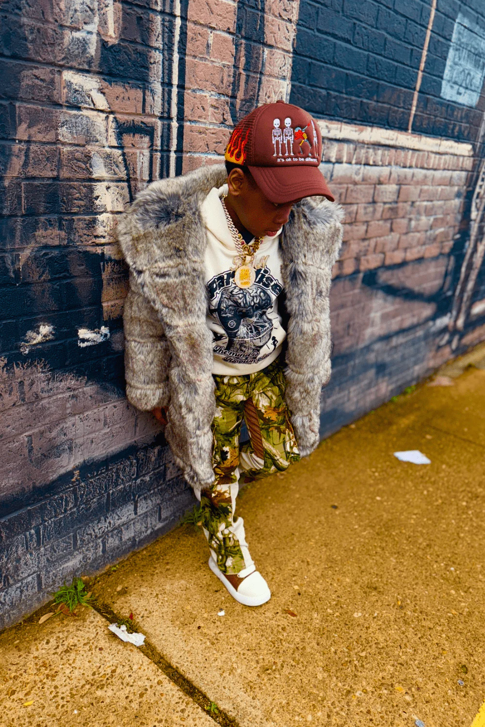 Kids Don Juan Fur Coat (Chinchilla) - Image 12
