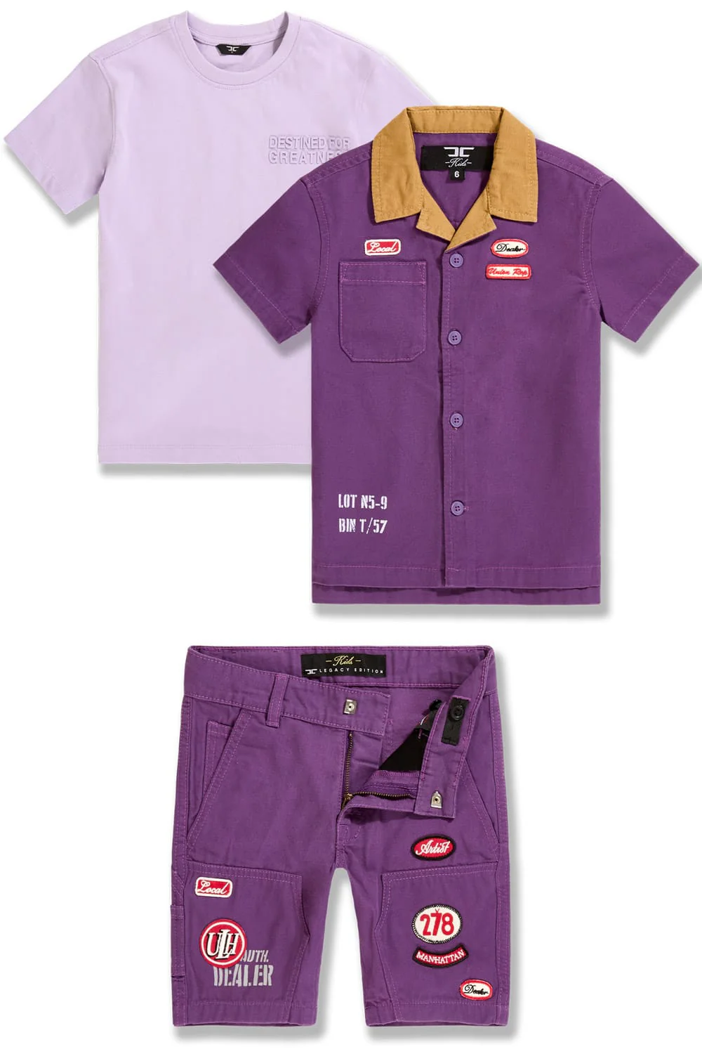 Kids Garage Club 3 Pack (Purple Rain)