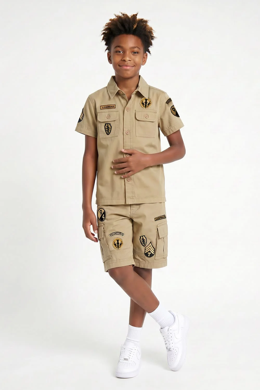 Kids Prestige Cargo Shorts - Image 2