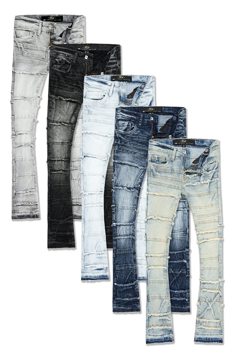 Kids Stacked Jason Denim 5 Pack - Image 12