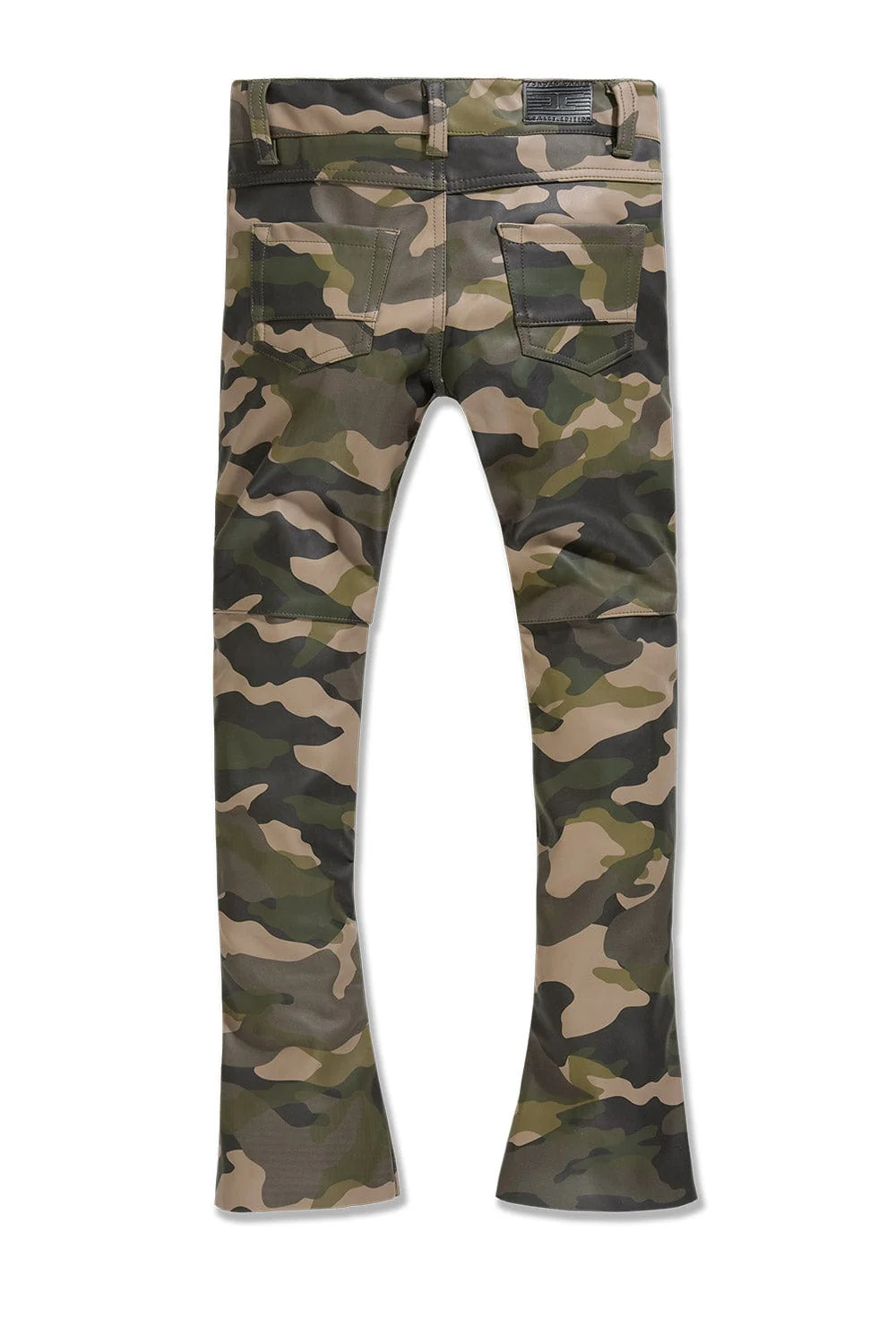 Kids Stacked Thriller Camo Cargo Pants (Vintage Camo) - Image 10