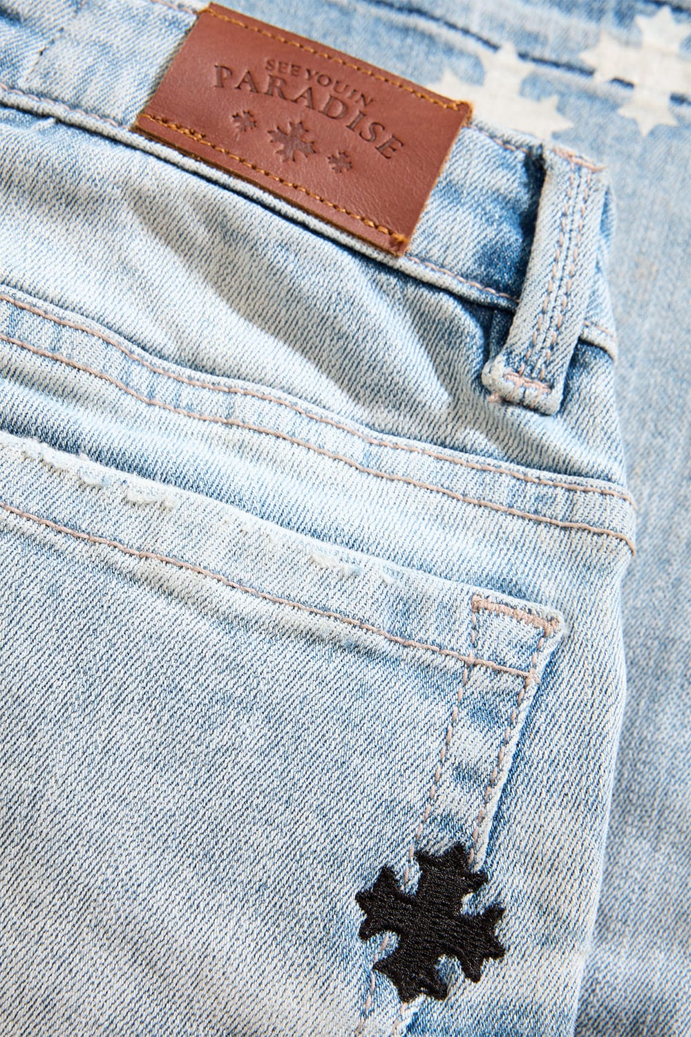 Kids Super Skinny Stacked Forbidden Fruit Denim - Image 3