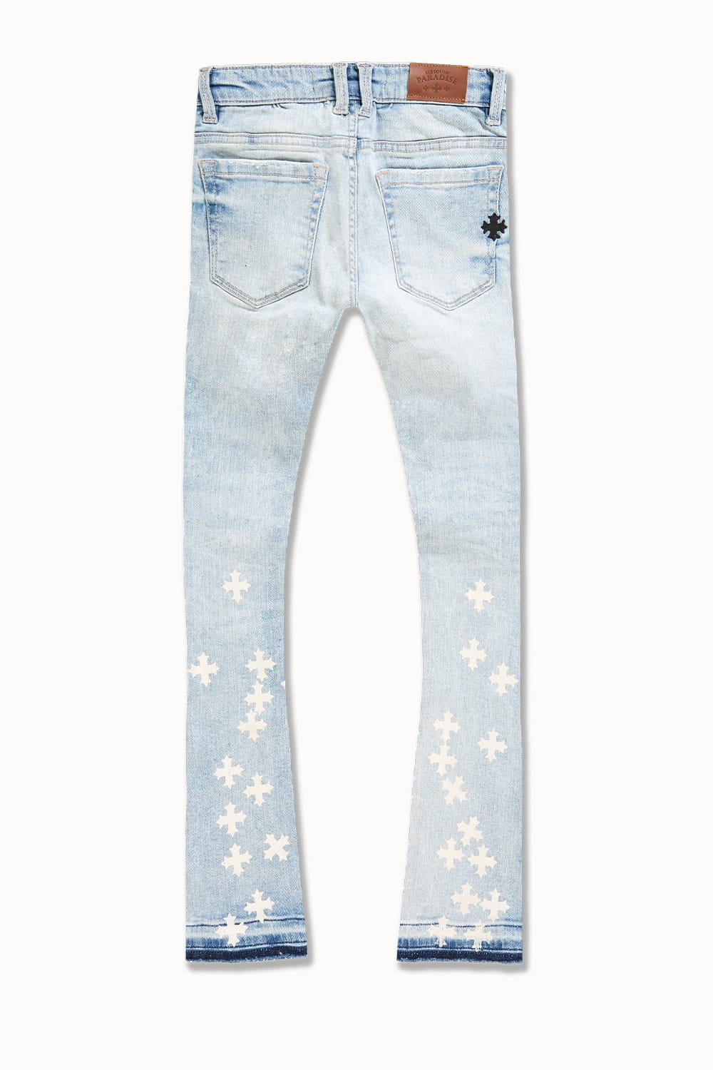 Kids Super Skinny Stacked Forbidden Fruit Denim - Image 4