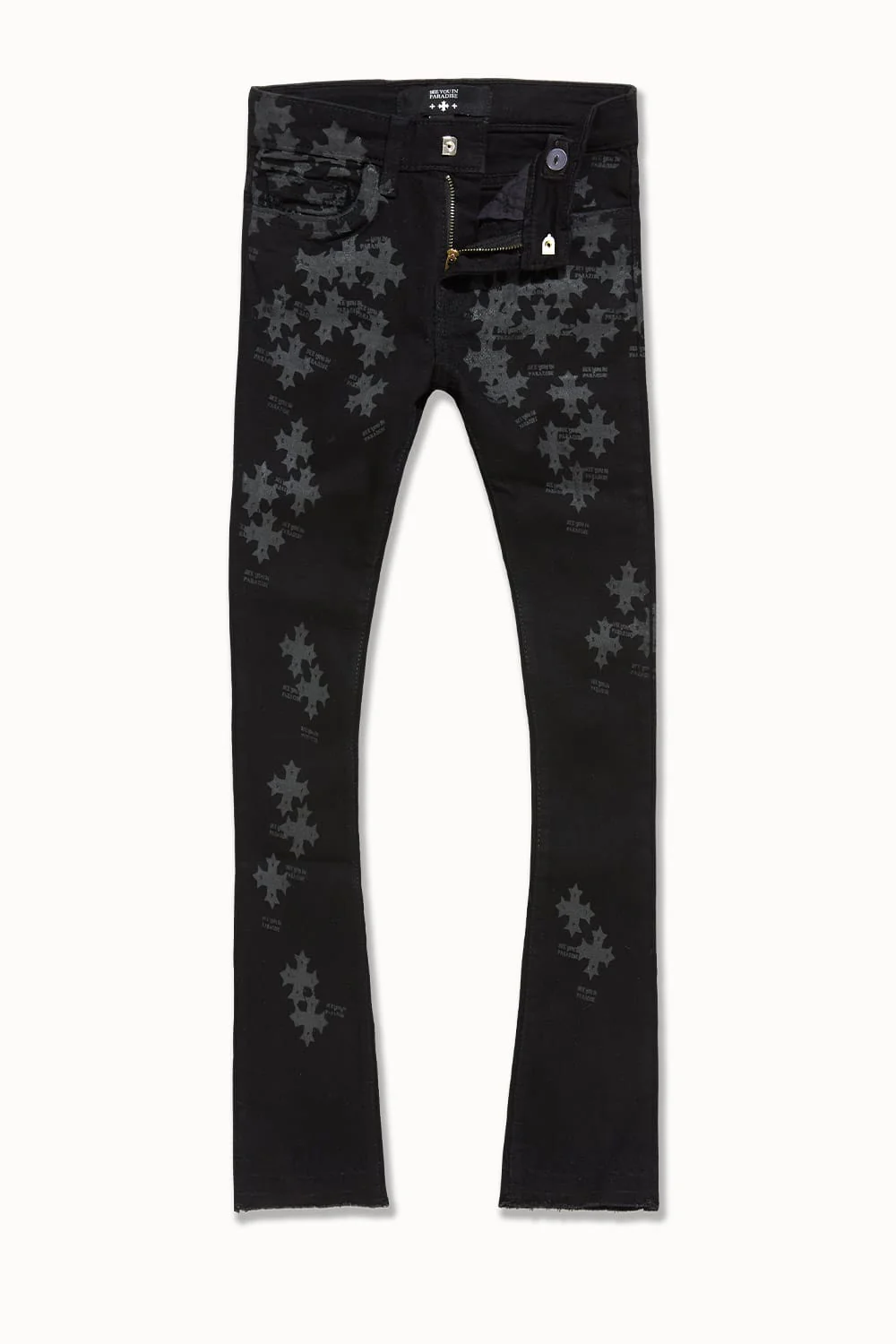 Kids Super Skinny Stacked Paradise Denim