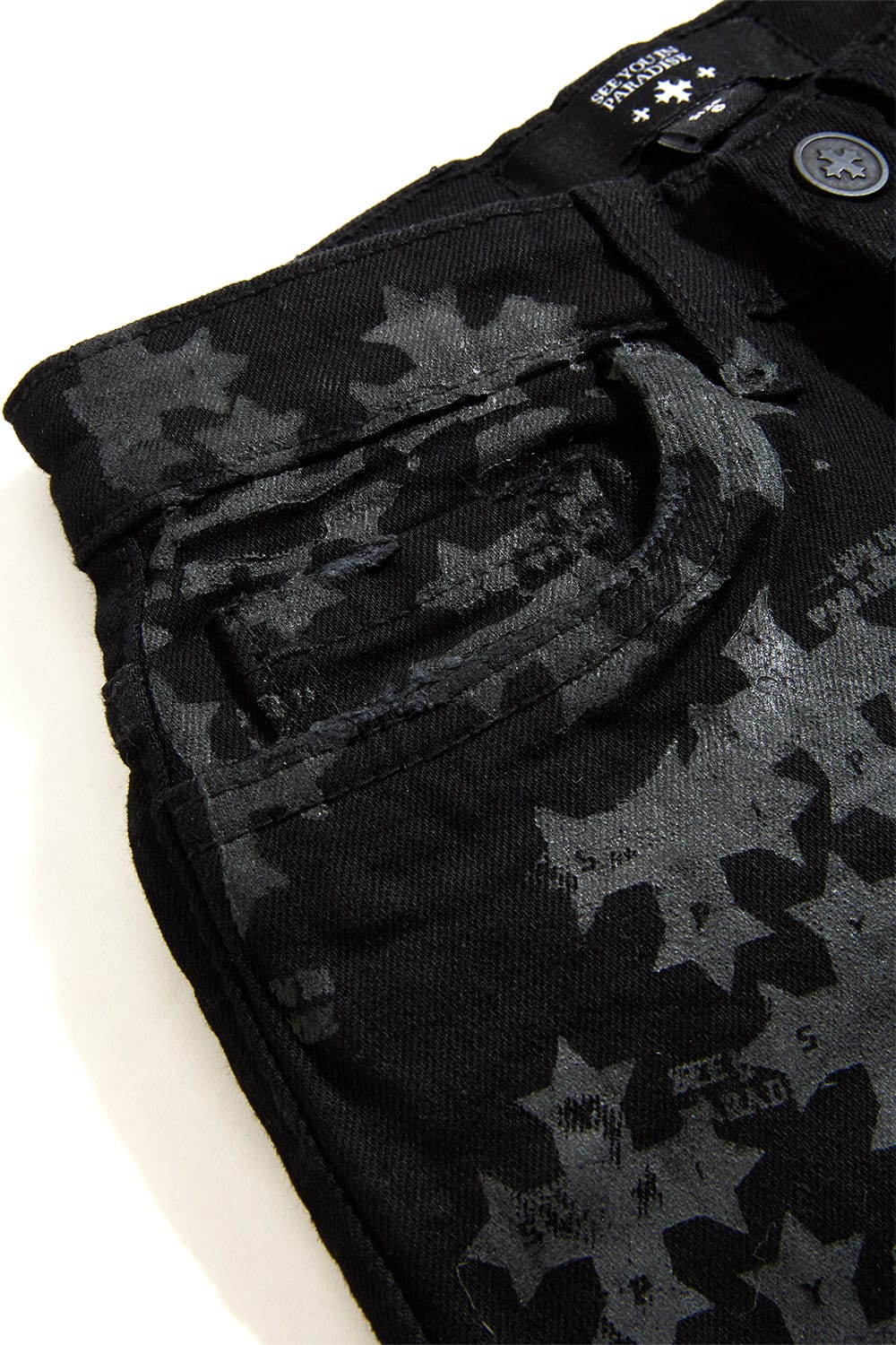 Kids Super Skinny Stacked Paradise Denim - Image 2