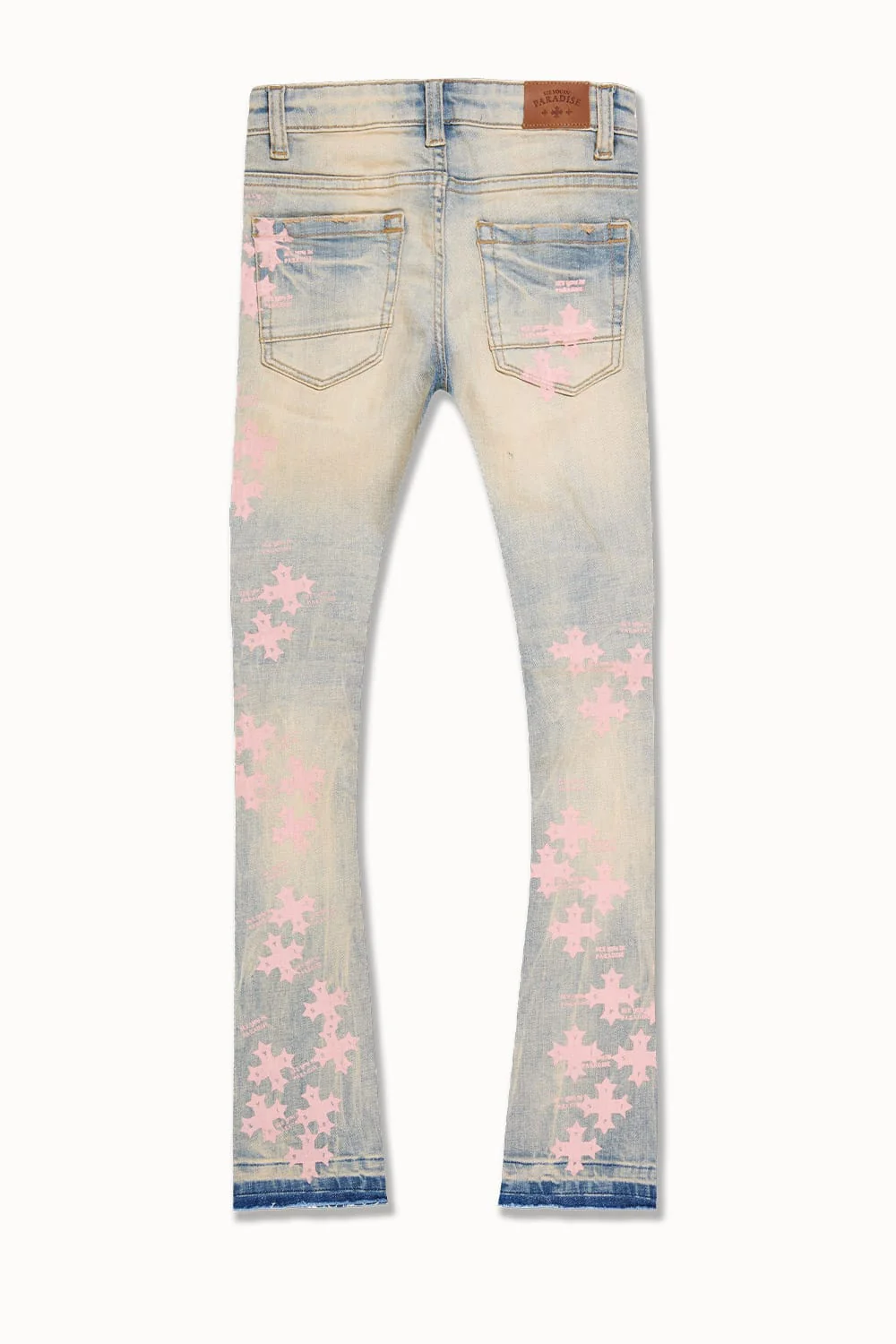 Kids Super Skinny Stacked Paradise Denim - Image 6