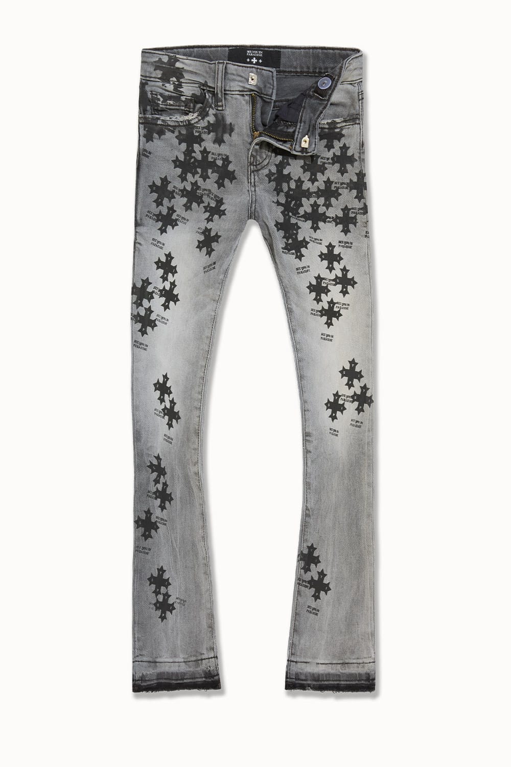 Kids Super Skinny Stacked Paradise Denim - Image 9