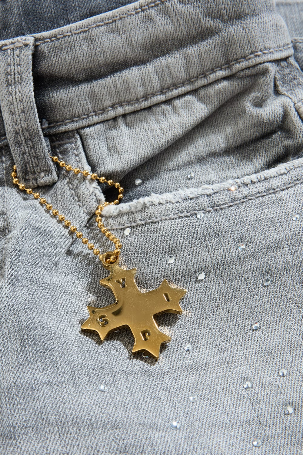 Kids Super Skinny Stacked Starry Night Denim - Image 11