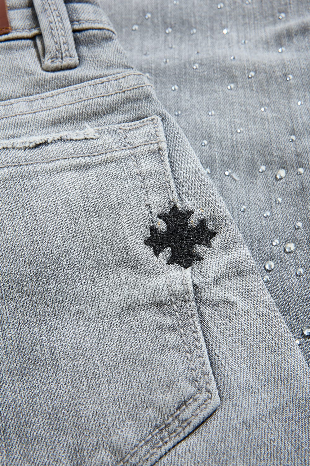 Kids Super Skinny Stacked Starry Night Denim - Image 13