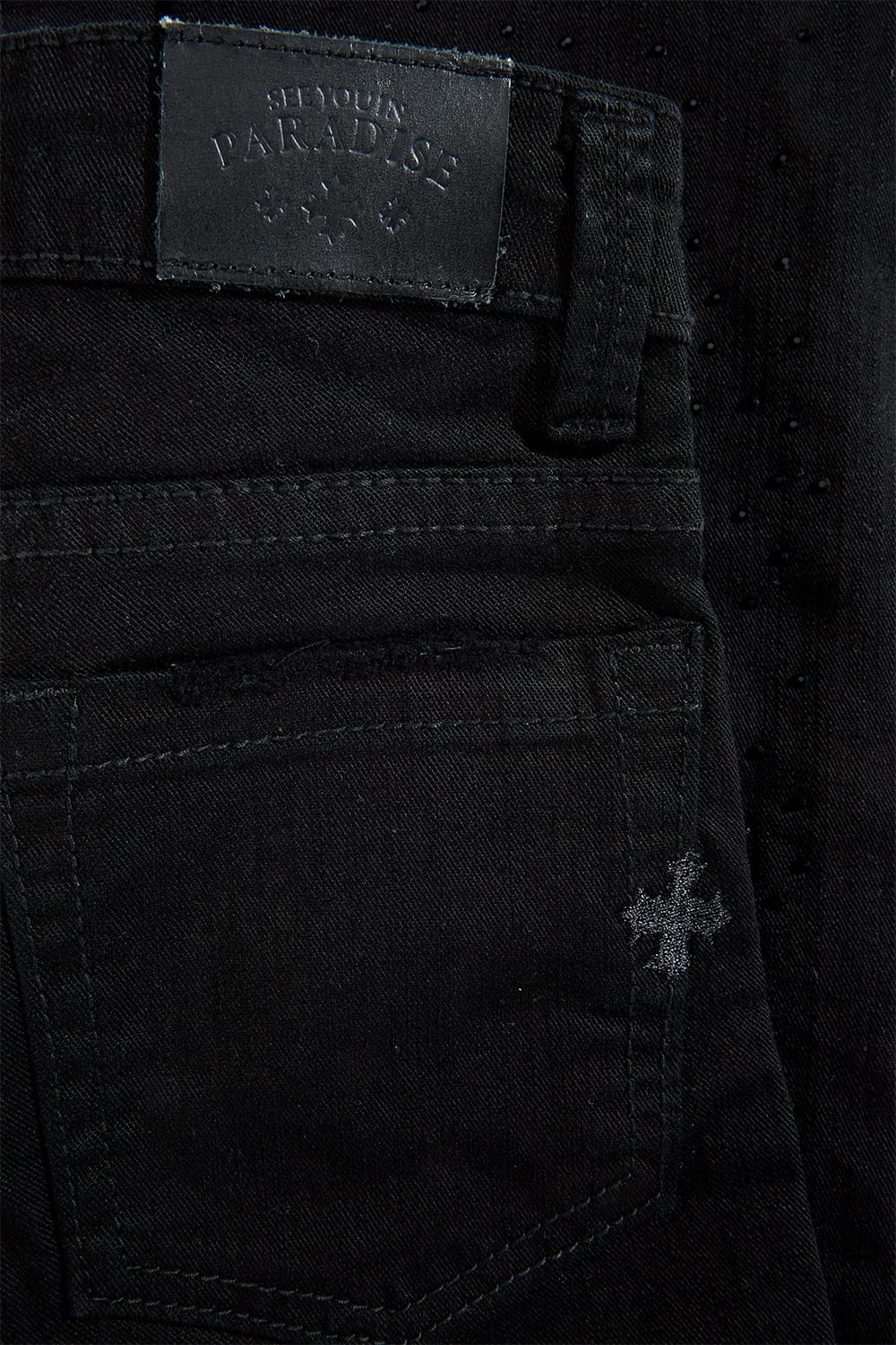 Kids Super Skinny Stacked Starry Night Denim - Image 2