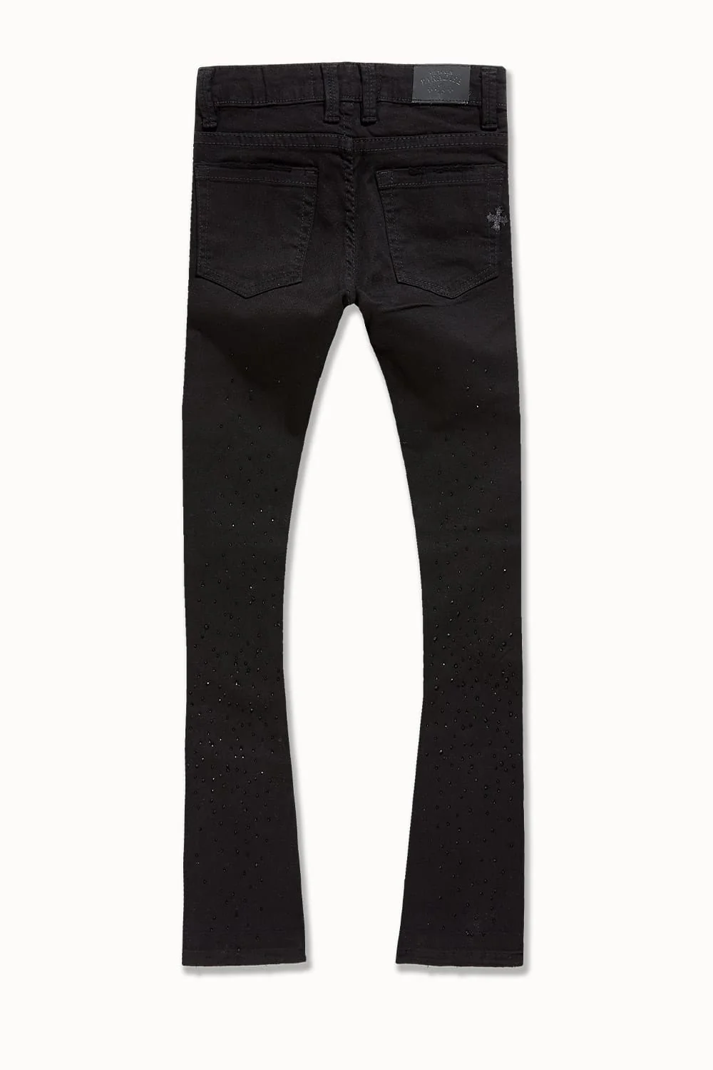 Kids Super Skinny Stacked Starry Night Denim - Image 4