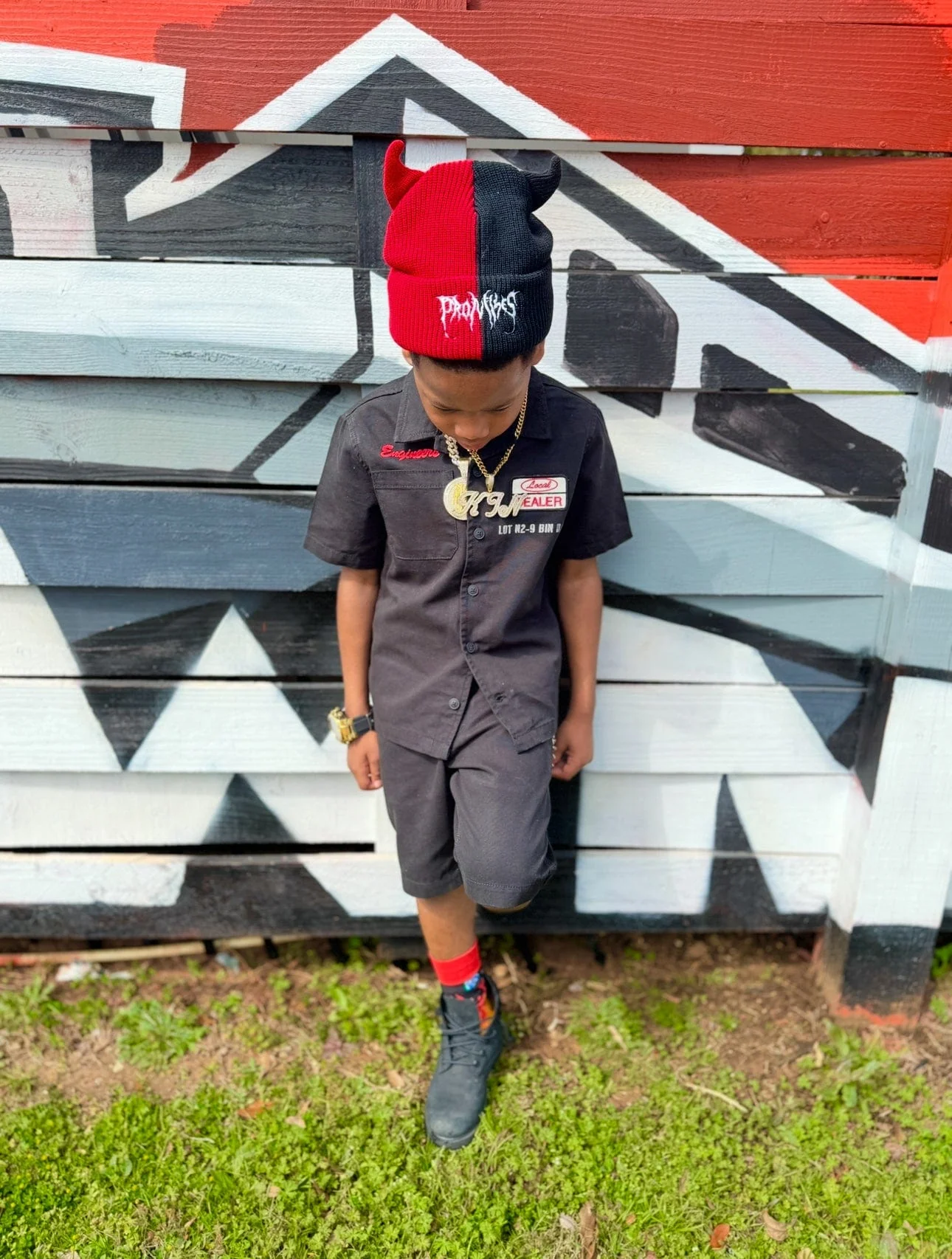 Kids The Re-Up Mechanic Shirt - Image 3