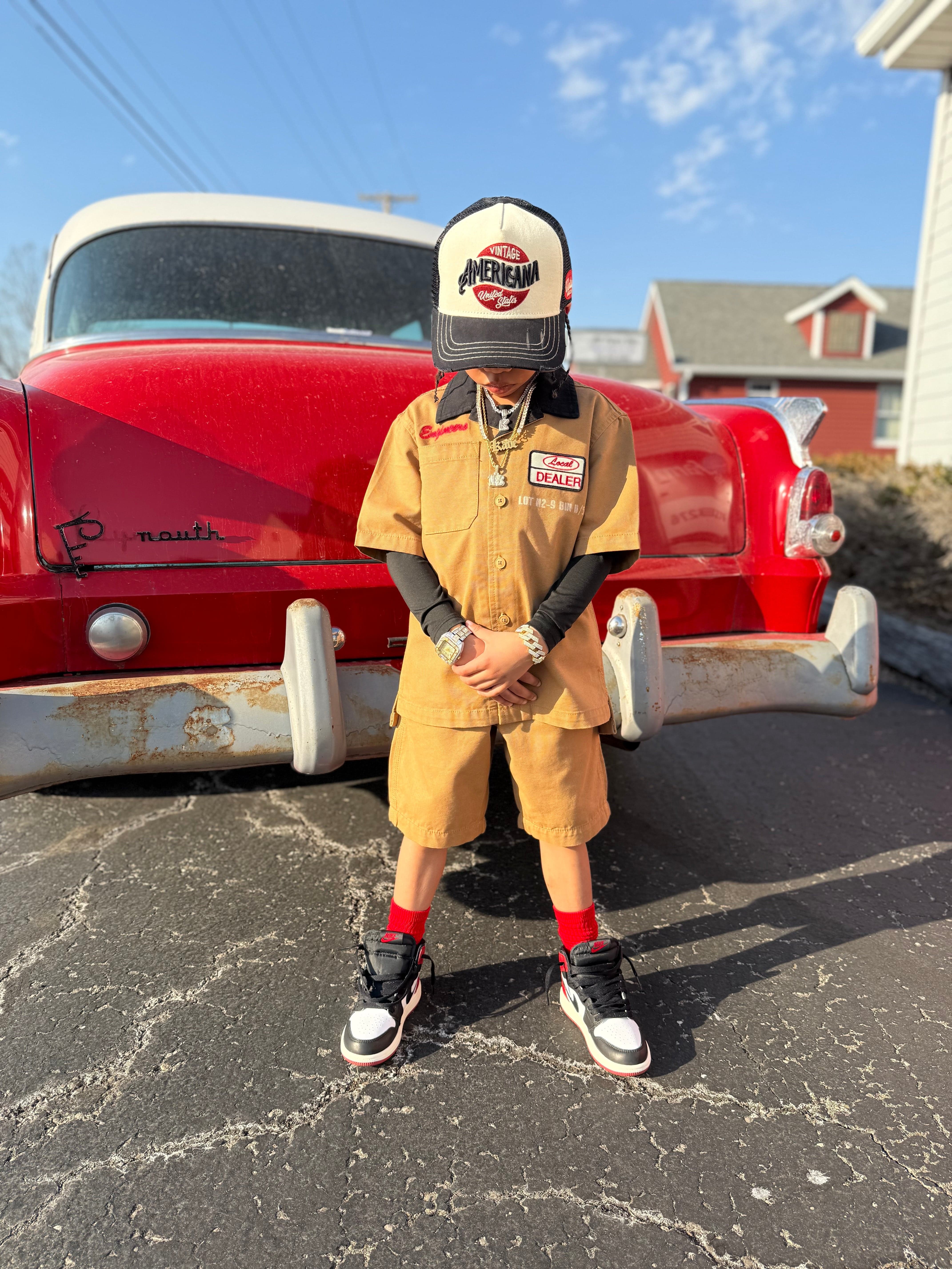 Kids The Re-Up Mechanic Shirt - Image 32