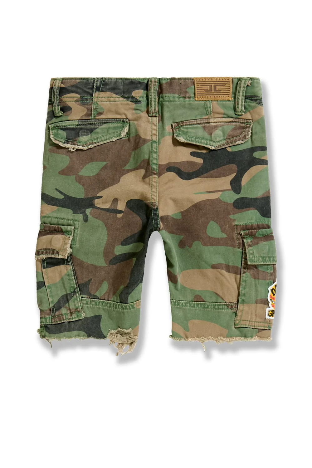 Kids War Angel Cargo Shorts (Vintage Camo) - Image 13