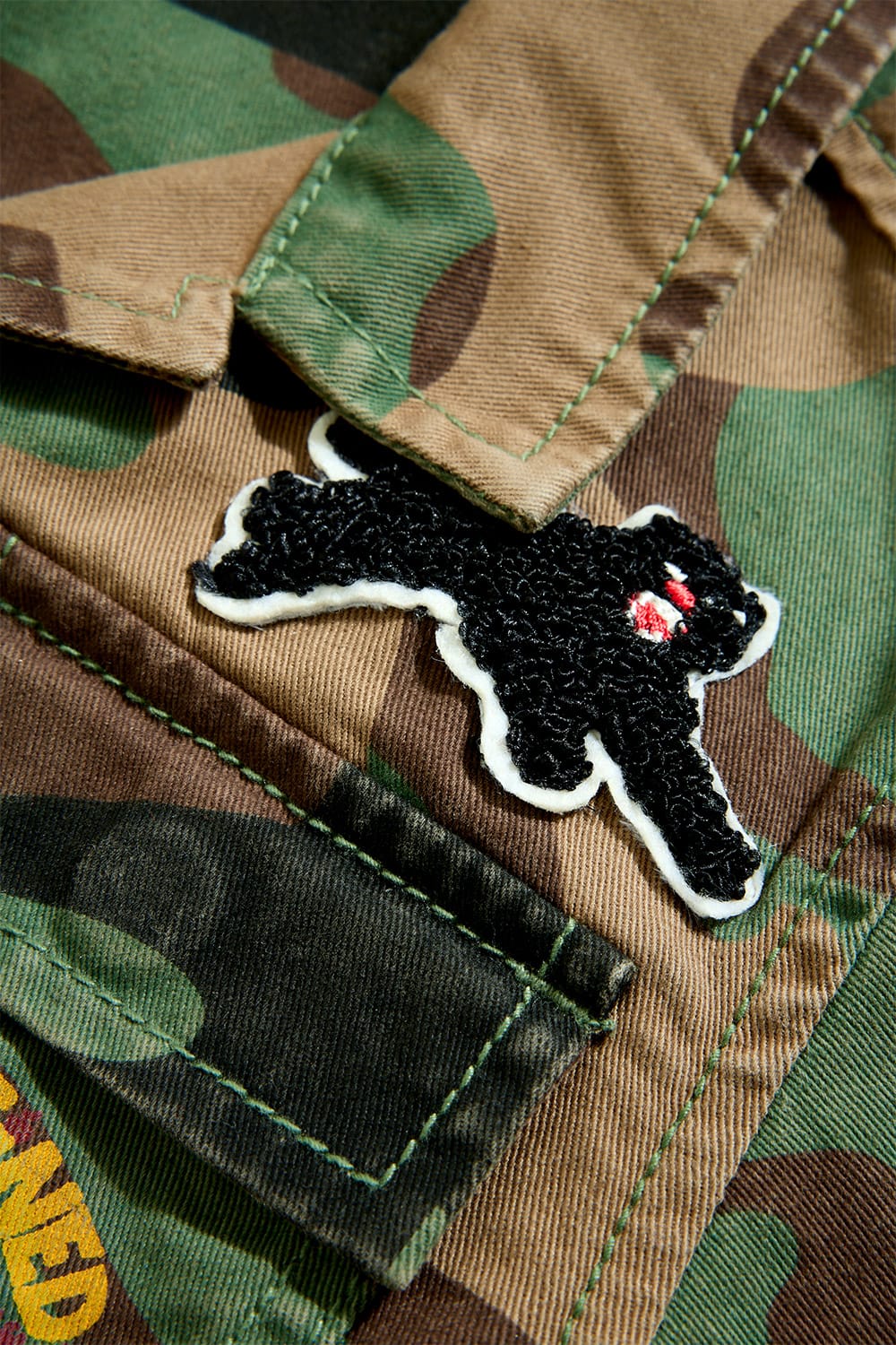 Kids War Angel Work Shirt (Vintage Camo) - Image 5