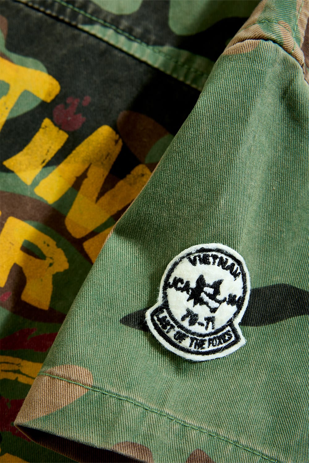 Kids War Angel Work Shirt (Vintage Camo) - Image 8