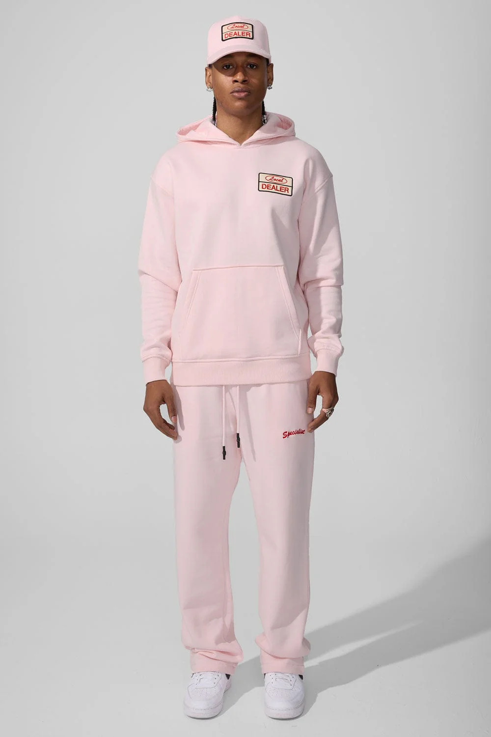 Local Dealer Pullover Hoodie (Light Pink) - Image 2
