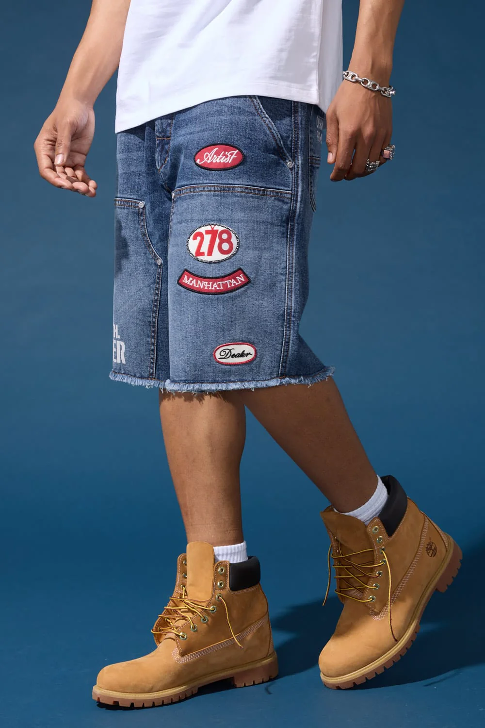 OG - The Re-Up Denim Shorts (Aged Wash) - Image 3