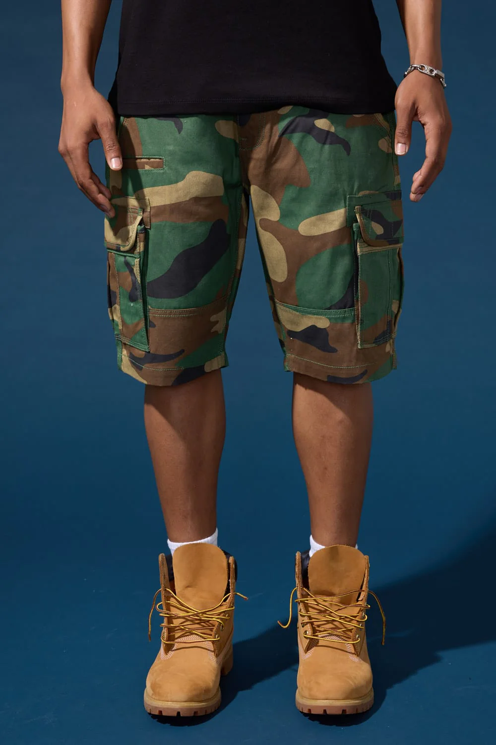 OG - Xavier Camo Cargo Shorts - Image 8