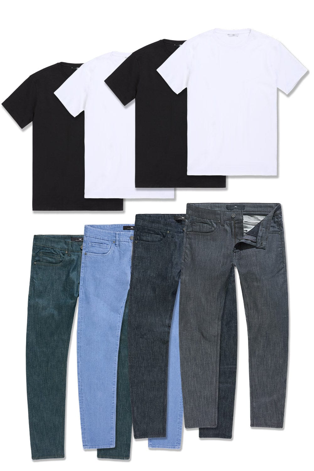Premium Tee X Raw Denim 8 Pack