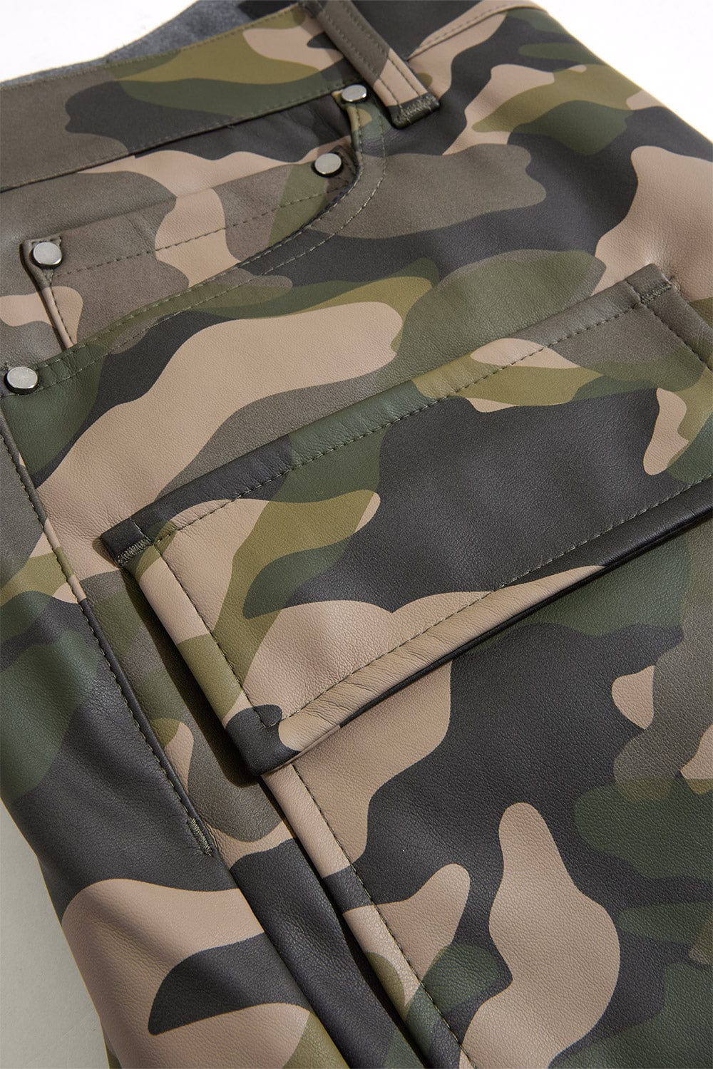 Skinny Stacked Fit - Thriller Camo Cargo Pants (Vintage Camo) - Ross Stacked Collection - Image 5