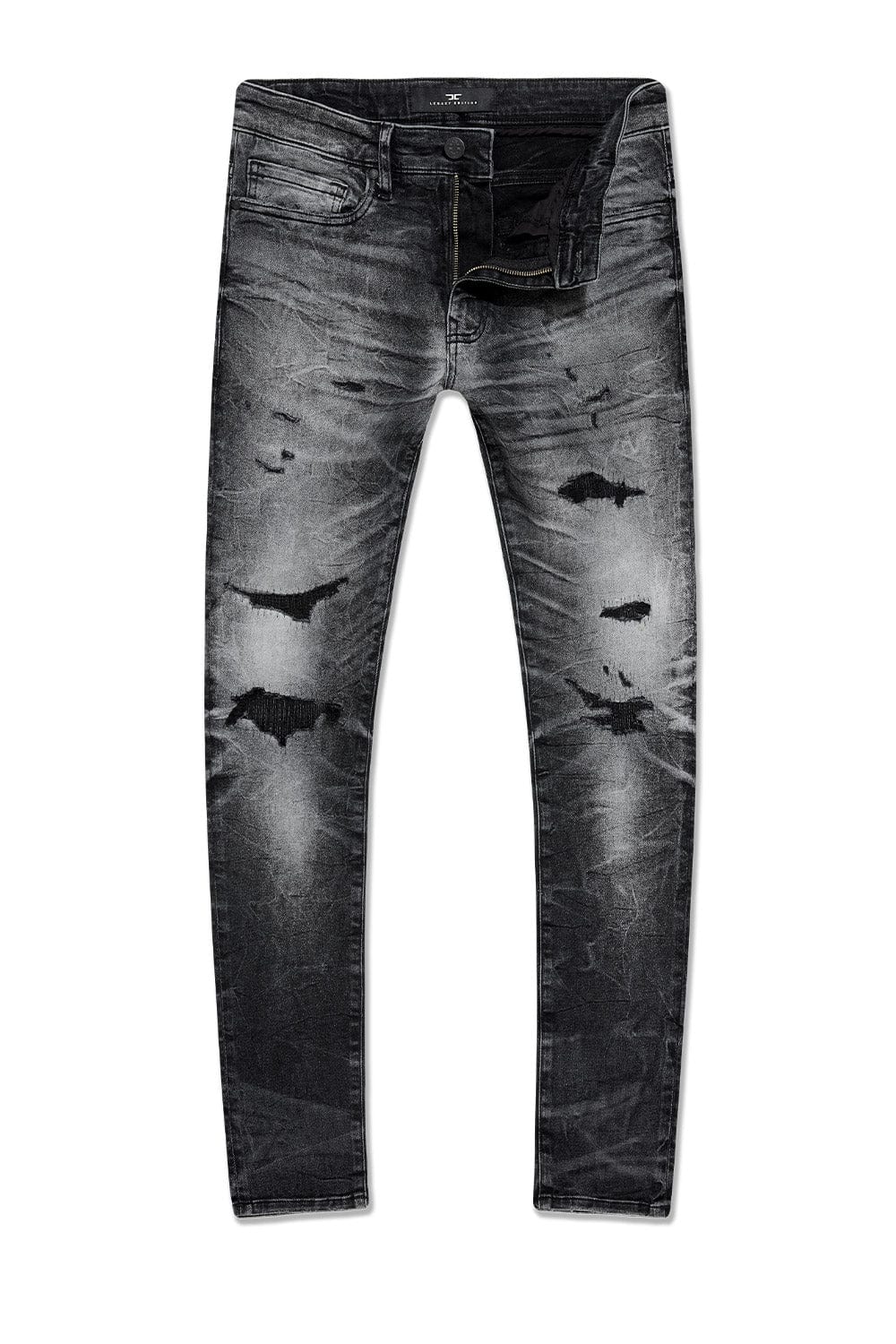 Slim Taper Fit - Alexander Denim (Black Shadow) - Sean Collection - Image 2