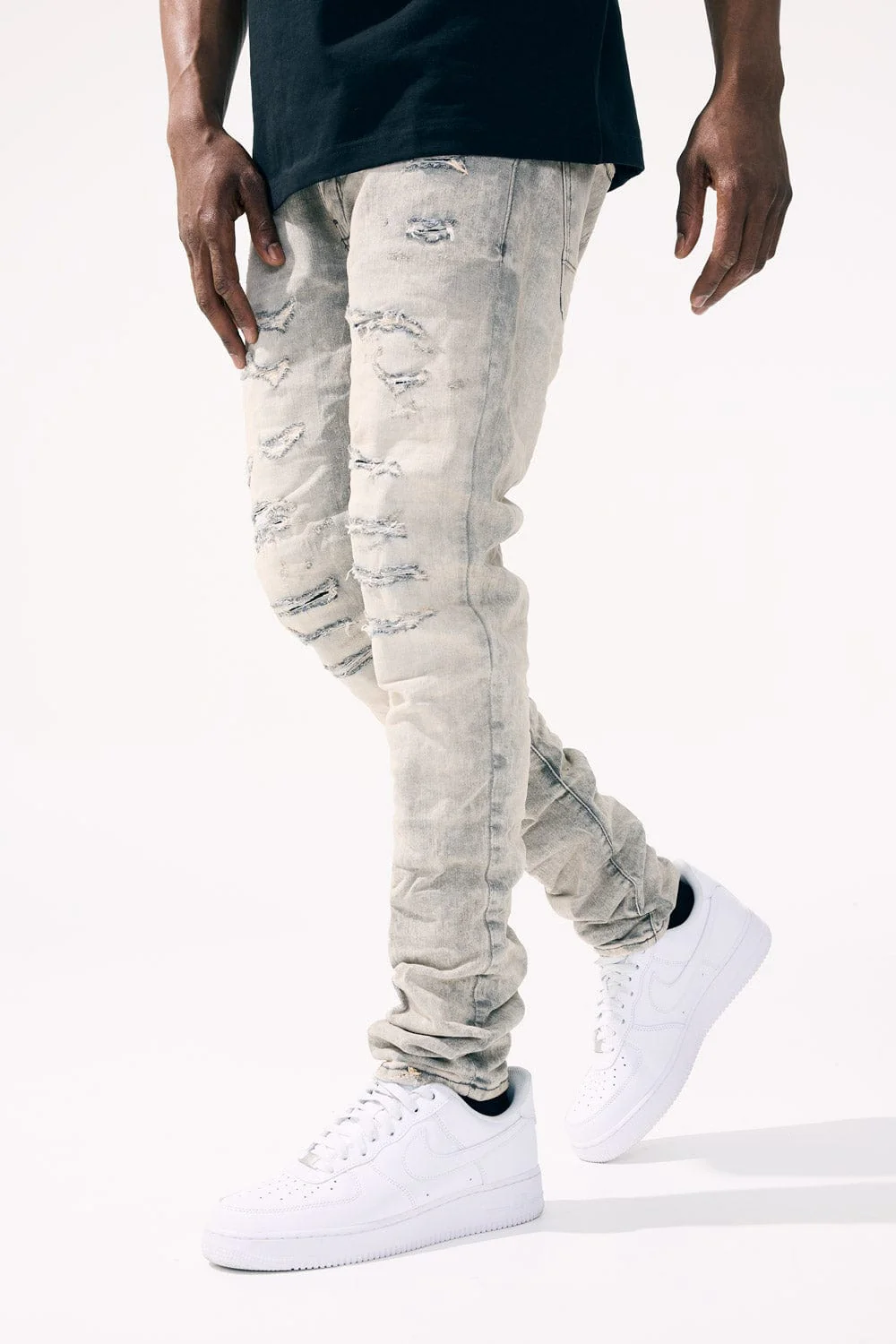 Sean - High Point Denim (Bone White) - Image 2
