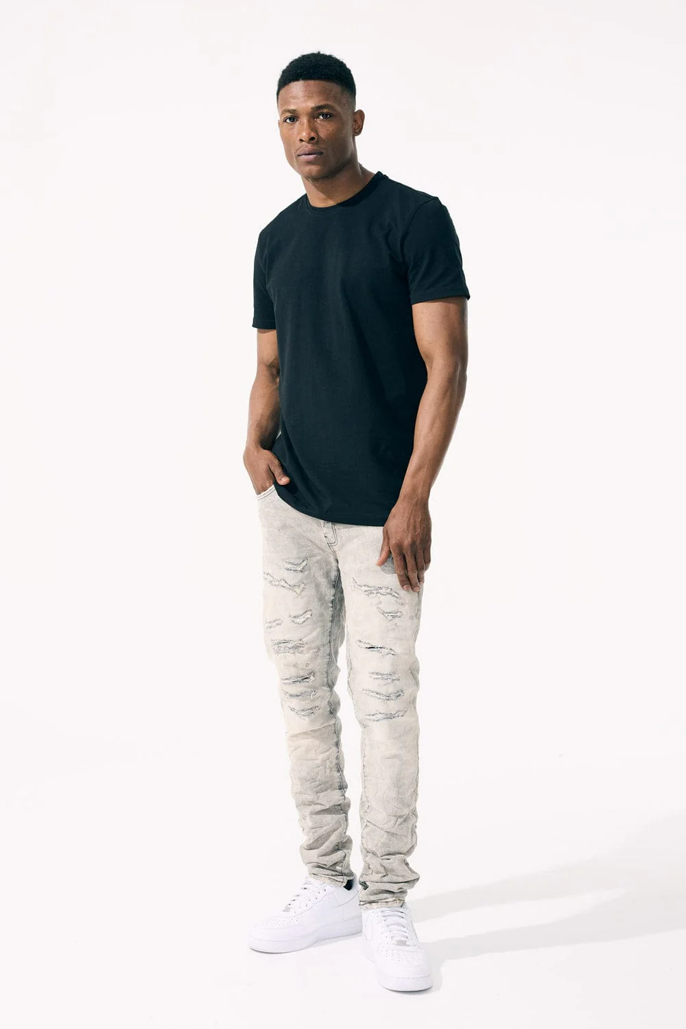Sean - High Point Denim (Bone White) - Image 3