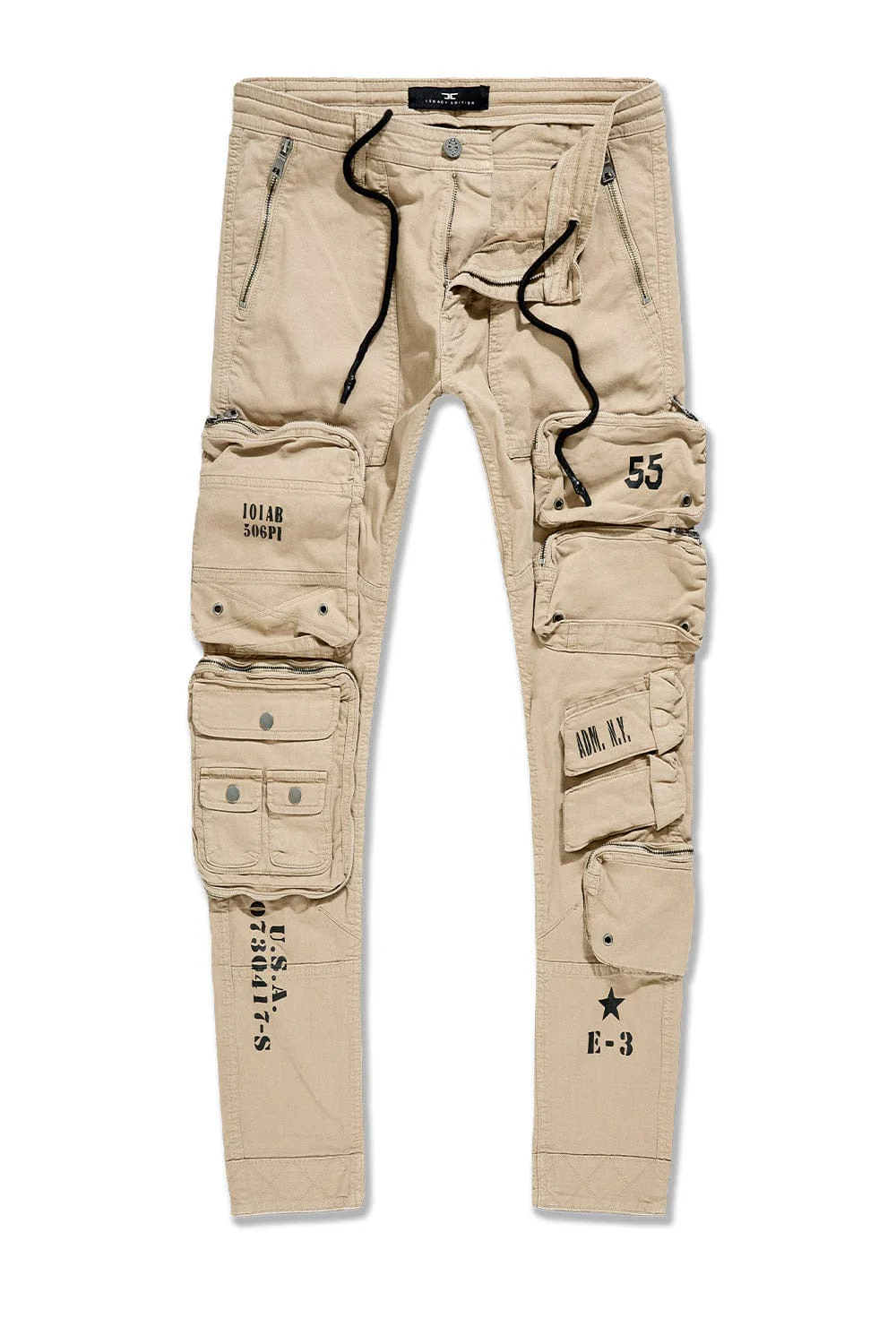 Sean - Infantry Division Cargo Pants (Khaki) - Image 2