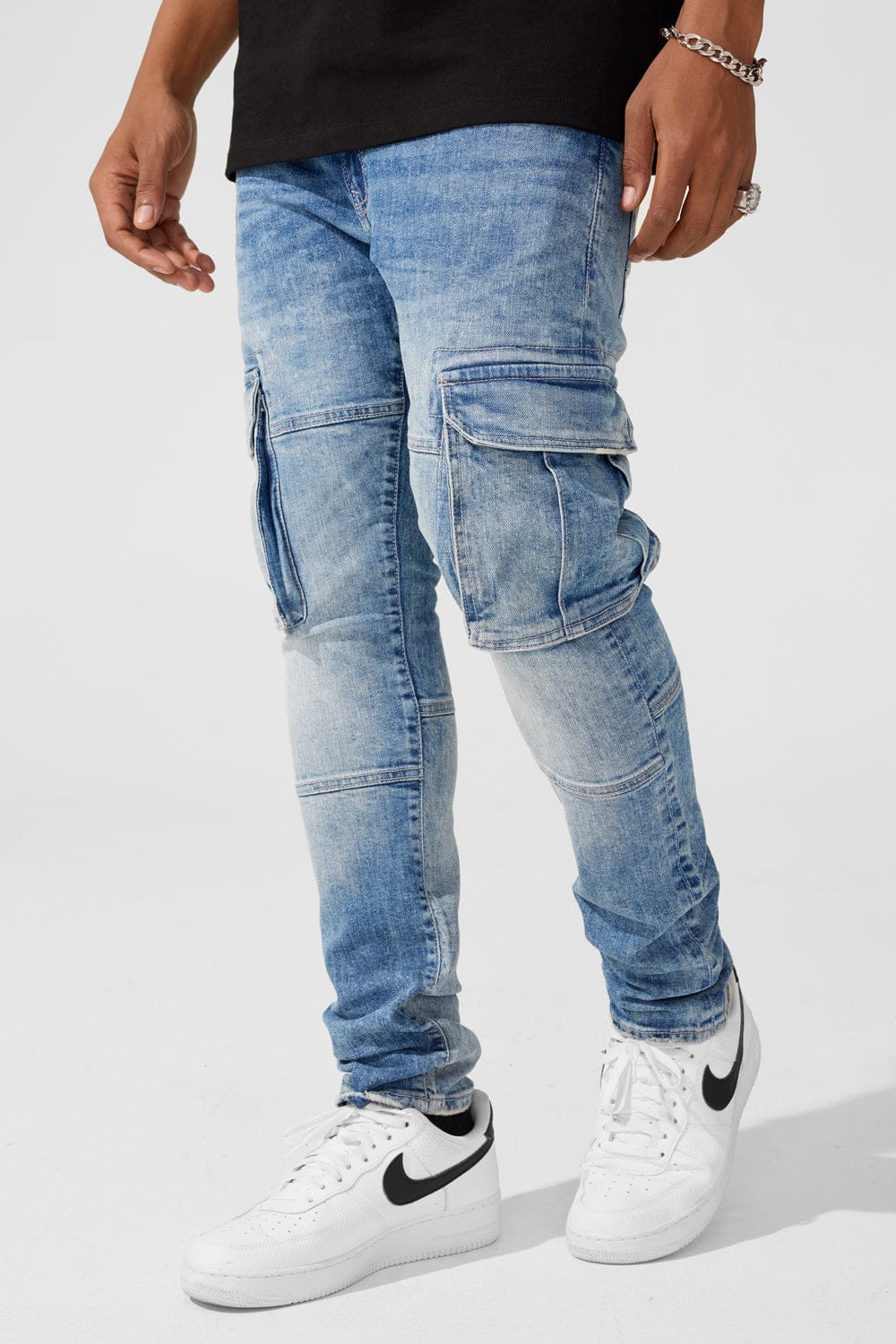 Slim Taper Cargo Denim 3 Pack - Image 3
