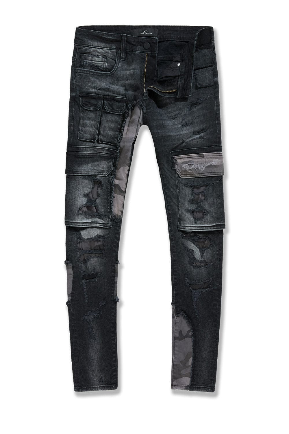 Slim Taper Fit - Devotion Denim (Black Shadow) - Sean Collection - Image 2