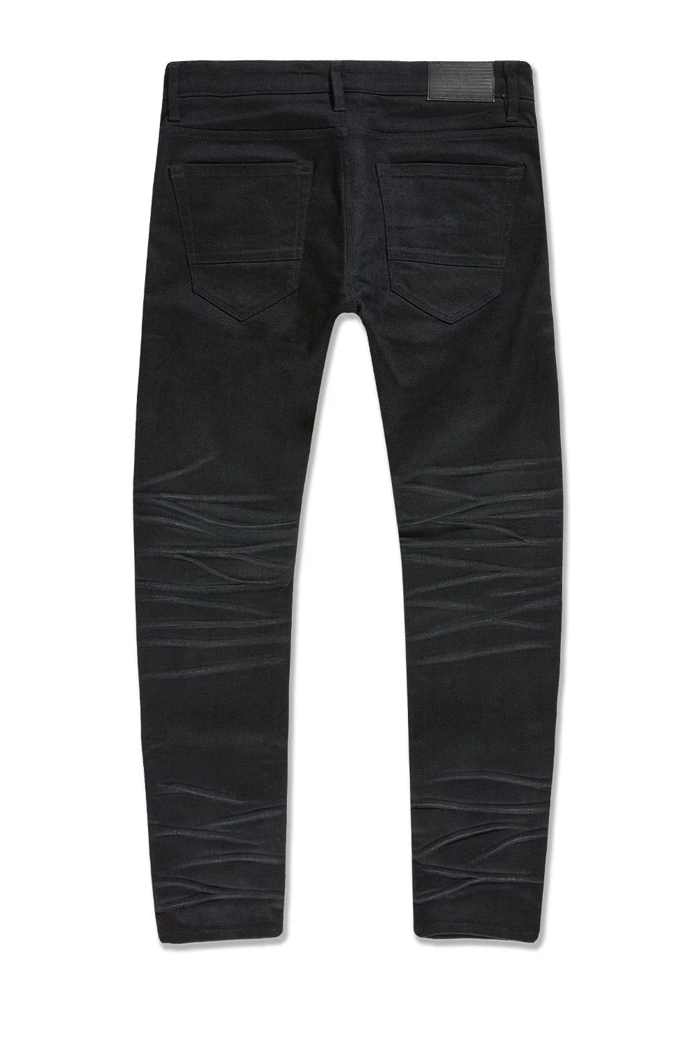 Straight Fit - Dyckman Denim (Polished Black) - Collins Collection - Image 7