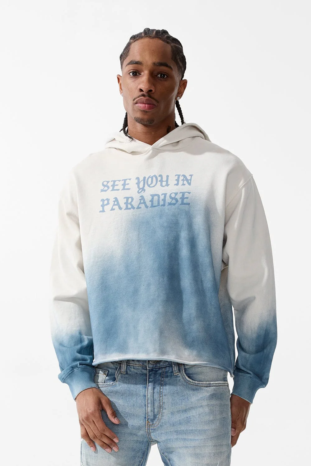 York Cropped Pullover Hoodie - Image 21