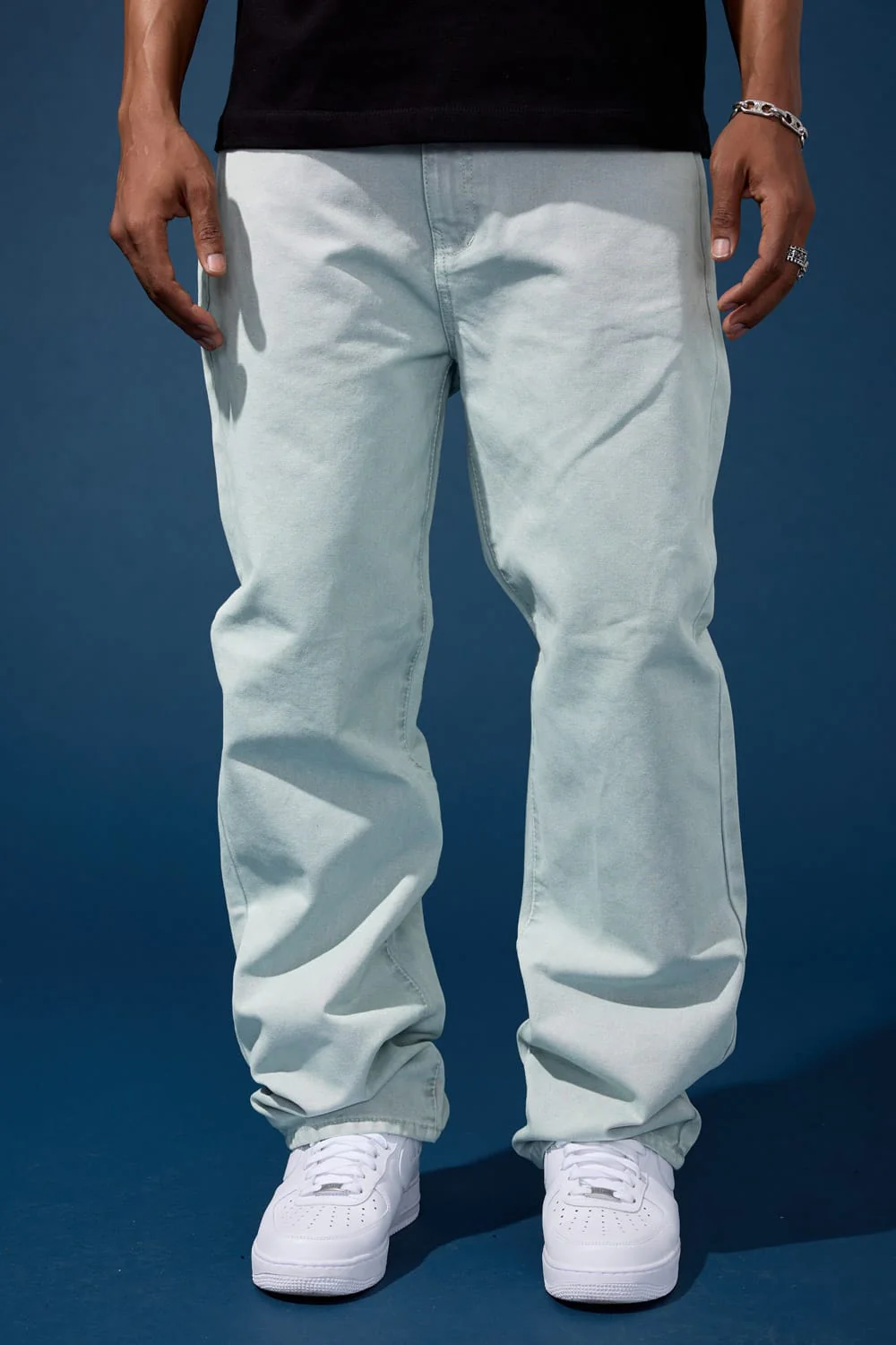 Wide Leg Fit - Brooklyn Banks Pants - Brian Collection - Image 8