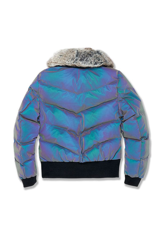 Women's Flatbush Bomber Jacket (Iridescent) - Image 4