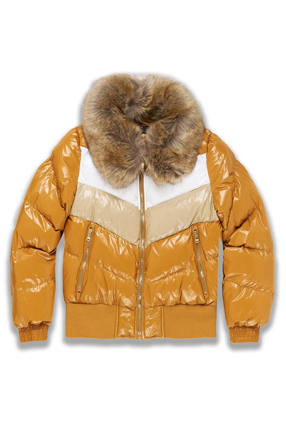 Women's Sugar Hill Puffer Jacket (Wheat) - Image 2