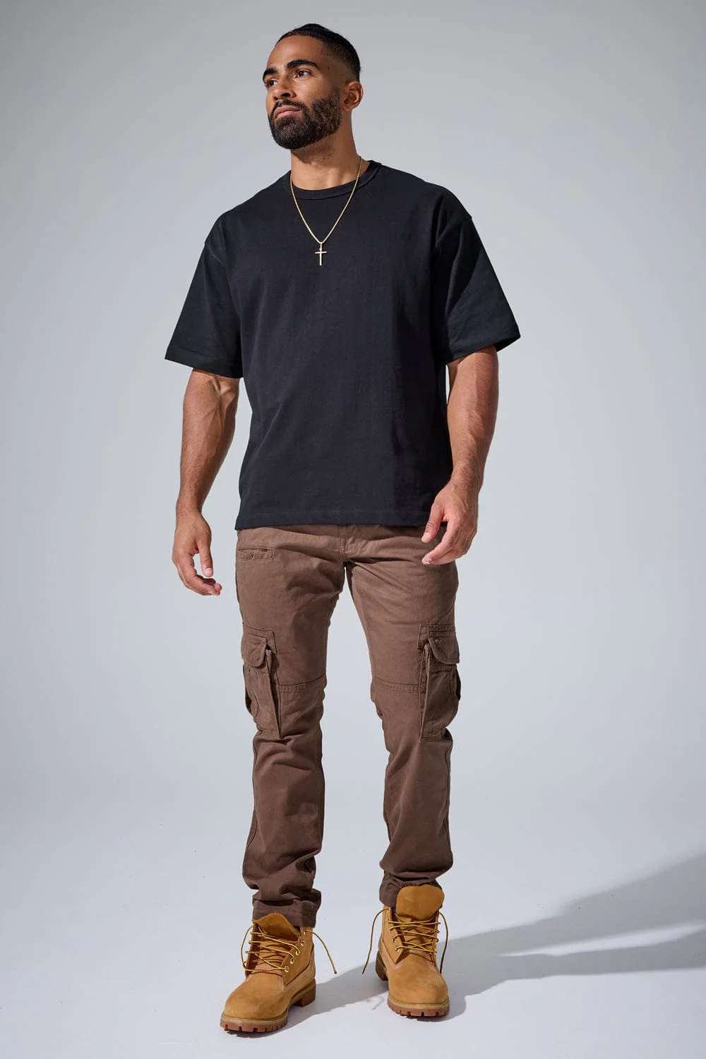 Xavier - OG Cargo Pants (Brown) - Image 2