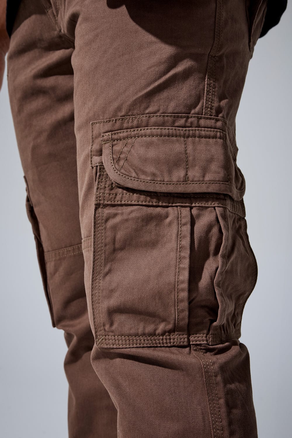 Xavier - OG Cargo Pants (Brown) - Image 4